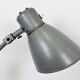 Large Grey Industrial Workshop Table Lamp, 1960s