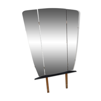 Large triptych Mirror 90x156cm