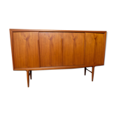 Danish teak highboard by Axel Christensen for ACO Møbler, 1960s