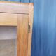 Vintage display bookcase in light oak
