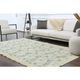 1970s Vintage Turkish Oushak Handmade Wool Cotton Beige Area Rug 170x280