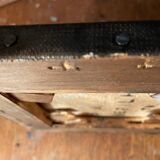 Oil on canvas signed female nude reading