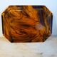Lucite tray and brass handles from Maison Mercier for Christian Dior vintage