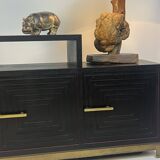 Meuble buffet asymétrique des années 1990