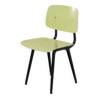 CHAISE YELLOW REVOLT DE FRISO KRAMER POUR AHREND DE CIRKEL, ANNÉES 1950 | ÉDITION ANCIENNE