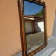 Old Louis Philippe 19th century mirror 89 x 65 cm