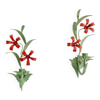 Red Laurel Wall Lights