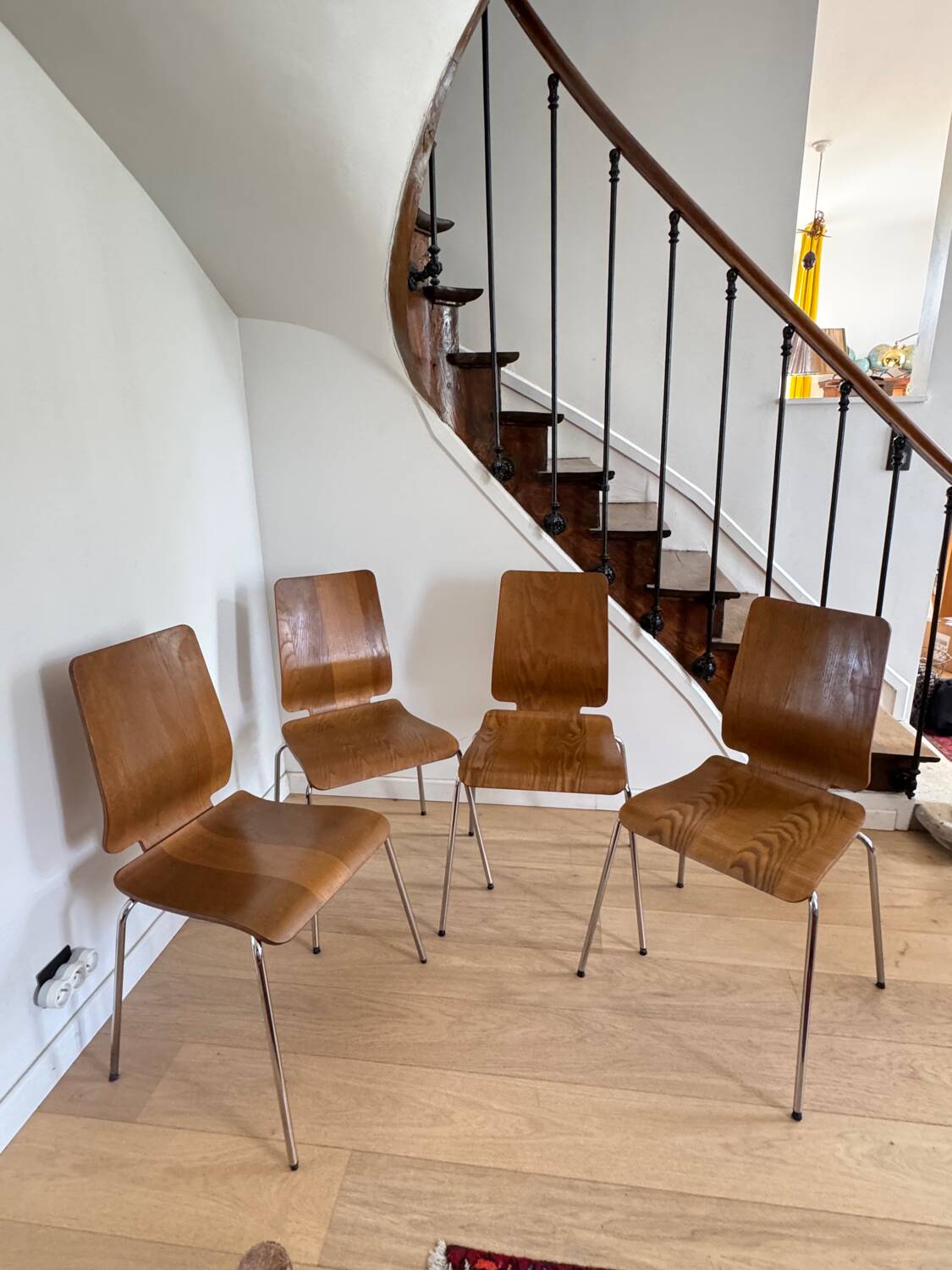 4 Gilbert chairs IKEA 90s