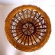 Rattan plant stand