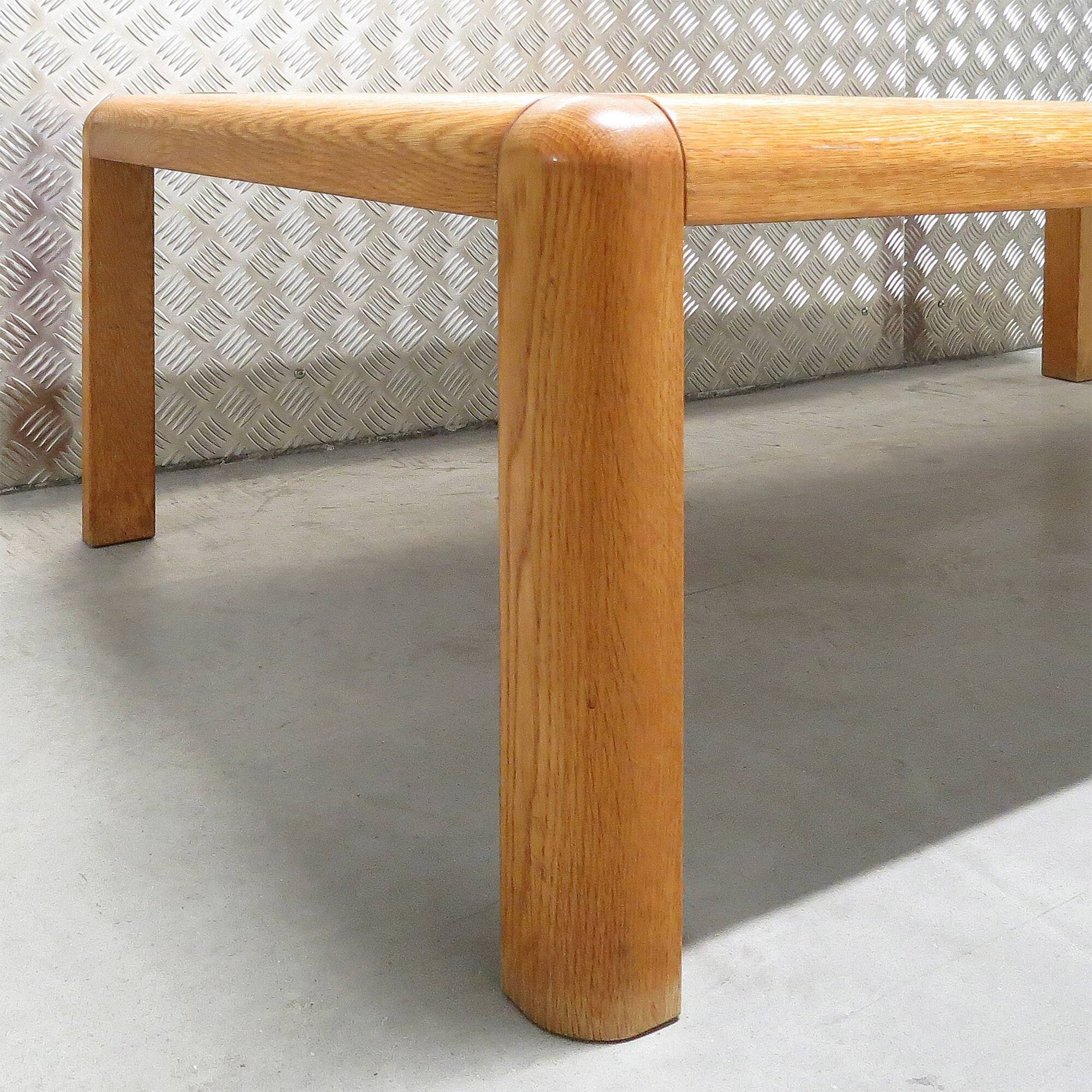 Danish coffee table with ceramic top, 1960s