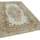Hand-knotted turkish beige rug 175 cm x 285 cm