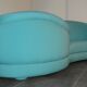Toi et Moi sofa in jersey by Arpex International, Rome, Italy, 1970.