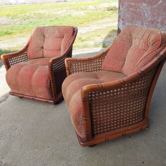 Old armchairs