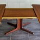 Vintage Baumann extendable teak table, 1970s