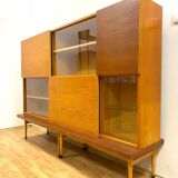 Retro cabinet / bookcase, Brussels style, 1960s