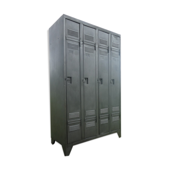 4 door industrial wardrobe