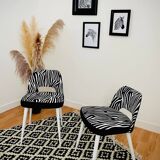 Duo of restored chairs