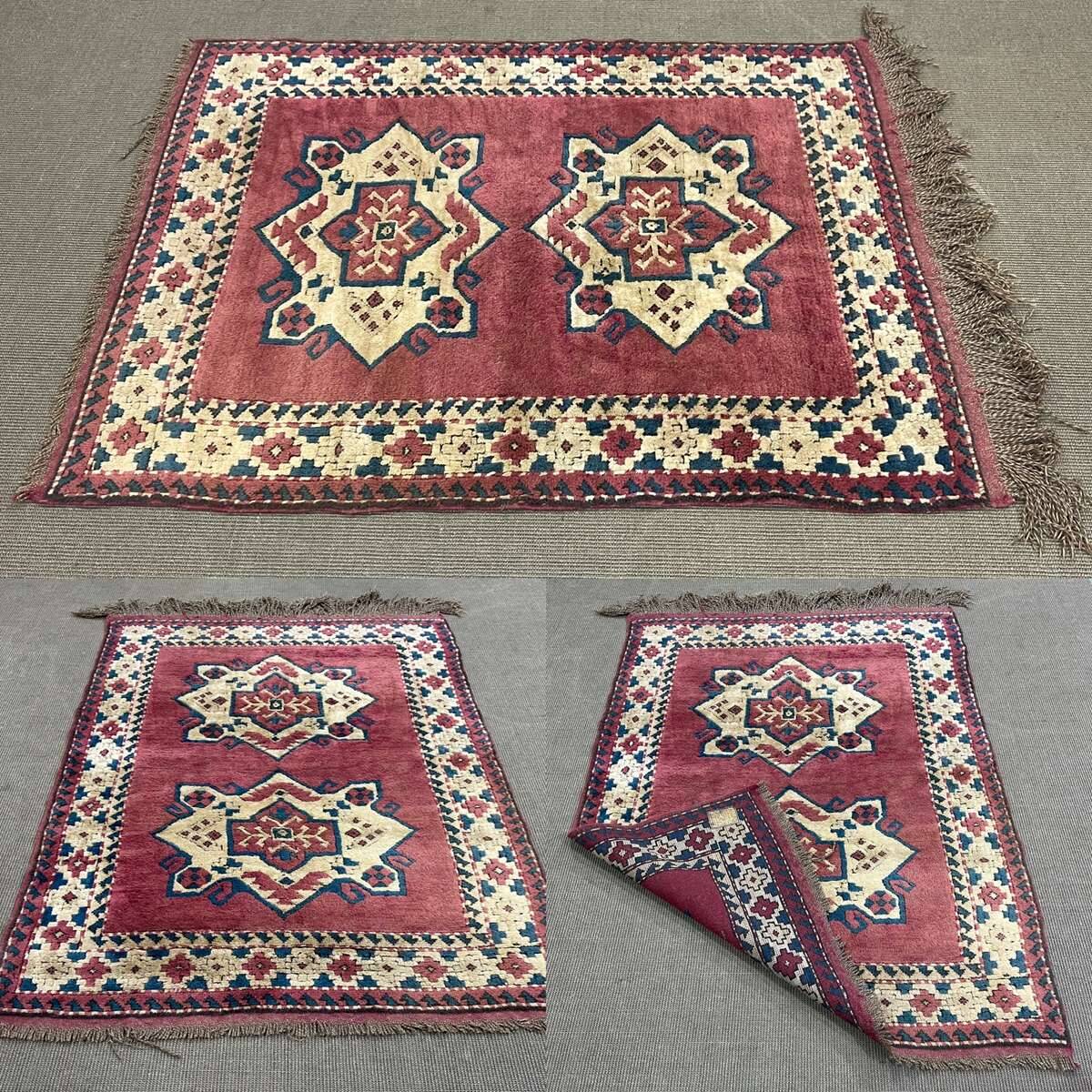 Iranian handmade wool rug