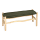 Wooden bench and seat