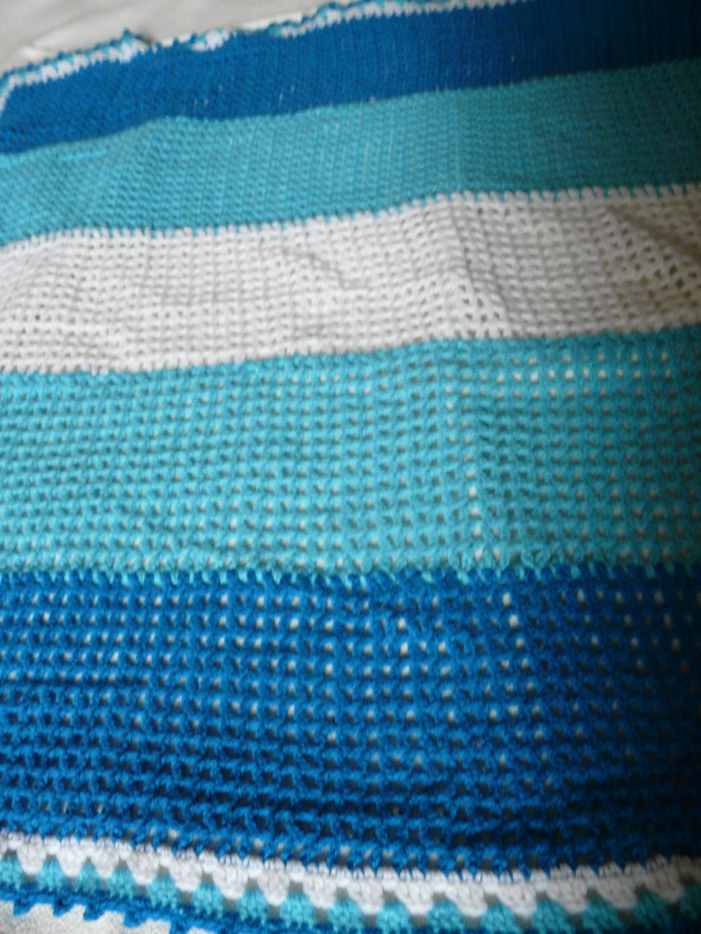Crochet baby blanket 81X81