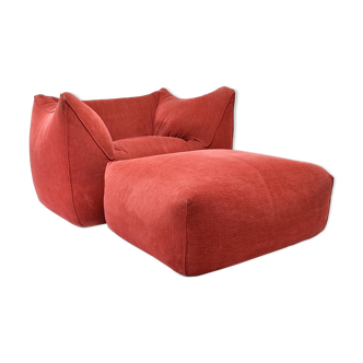 Lounge and Ottoman Armchair The Bambole Mario Bellini