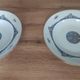 Set of 6 antique deep plates in Limoges porcelain by Jean Boyer.