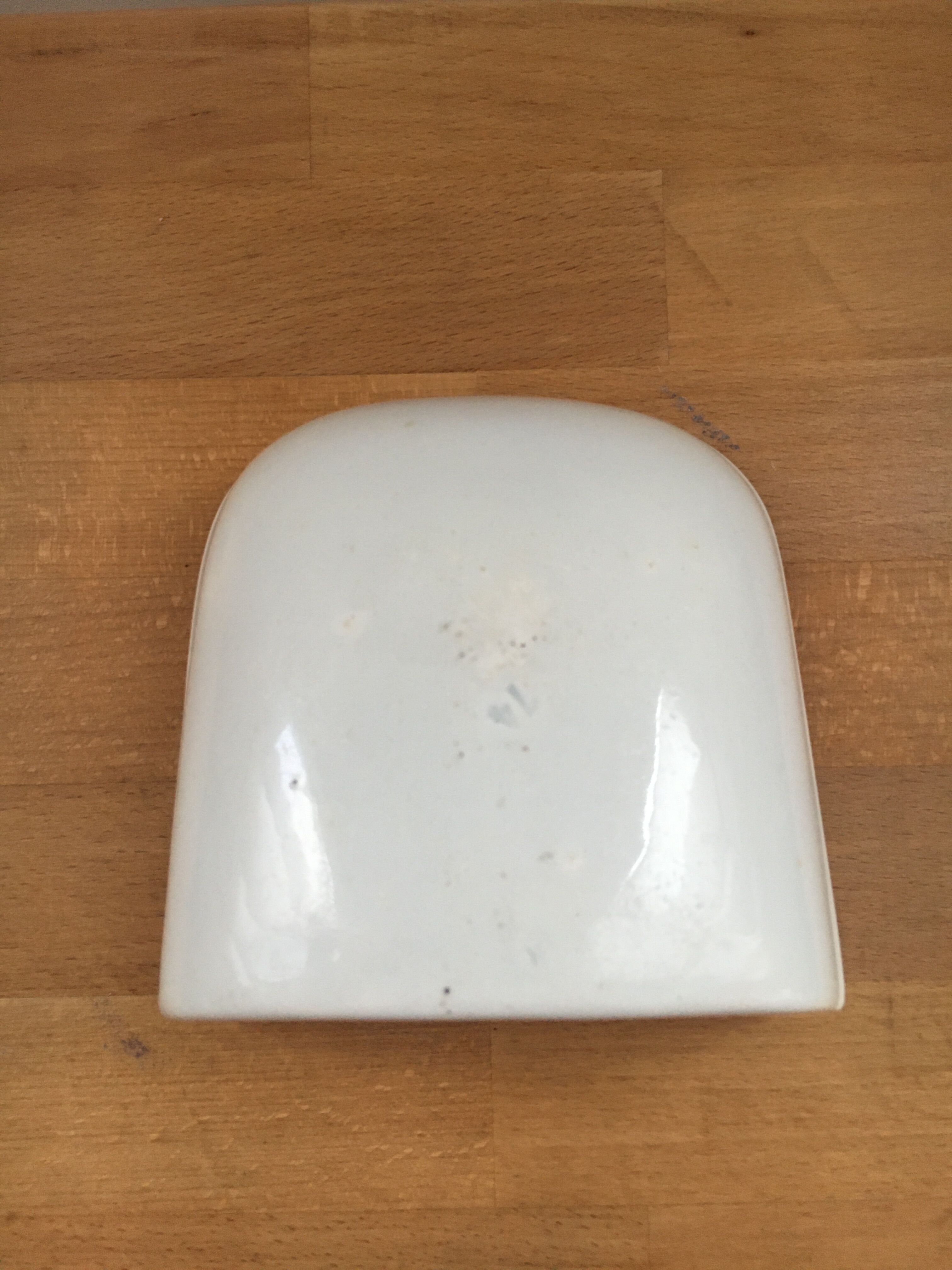 Antique ceramic wall soap dish