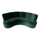 Green velvet sofa Sarah Lavoine