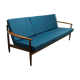 Scandinavian sofa 3 places in teak 1960 restored