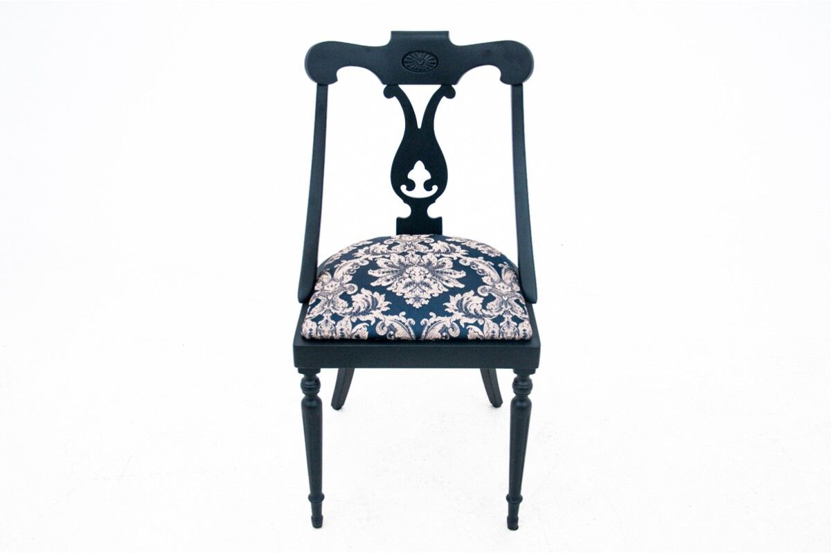 Antique chairs, Northern Europe, around 1890, after restoration