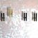 Nickel-plated brass wall lights by Lumière Bologna, 1960s, set of 4.