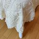 Couvre lit 2 personnes crochet fait main