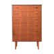Commode danoise en teck du milieu du siècle, années 1960.