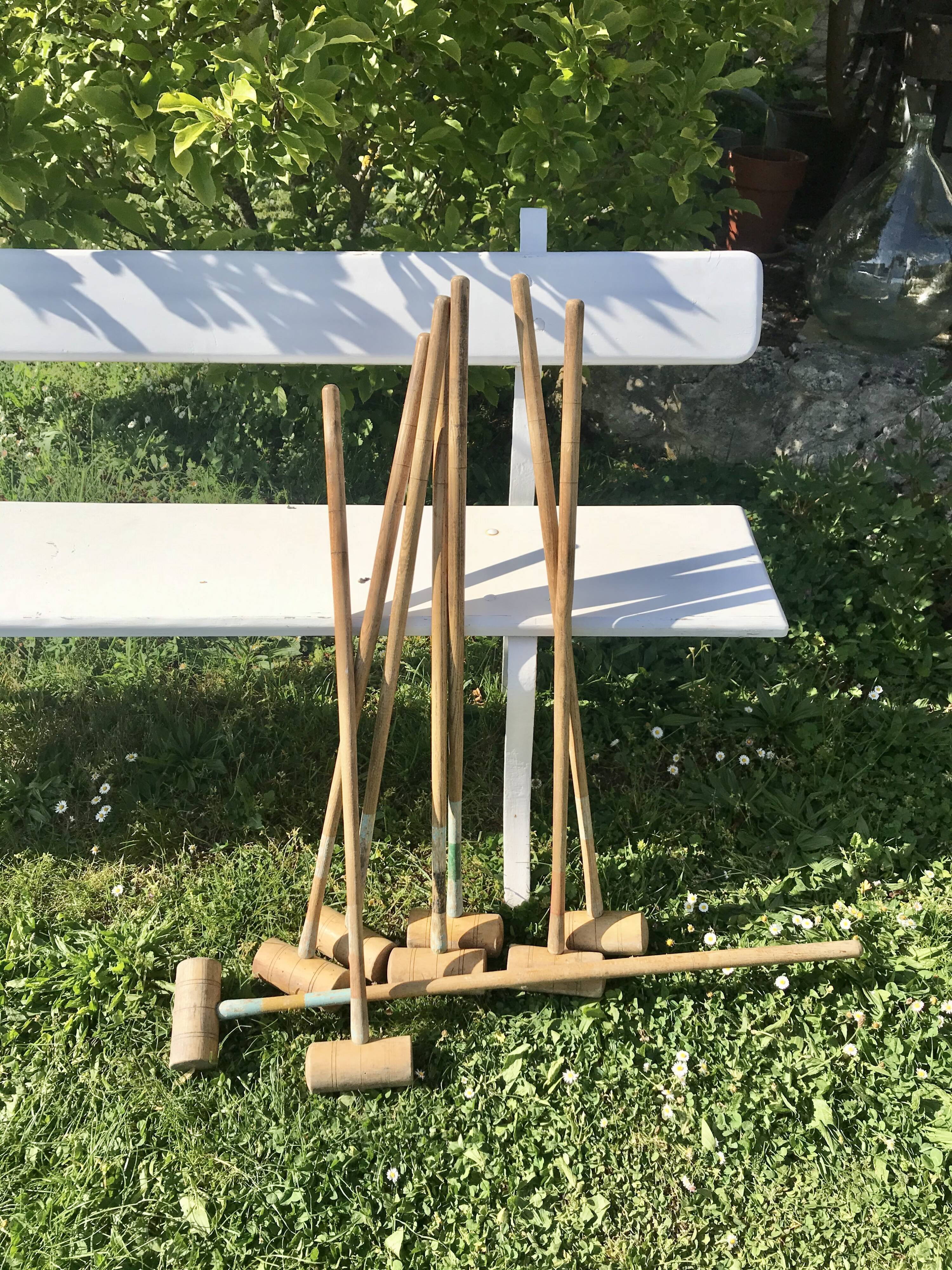 Vintage croquet game 50s-60s