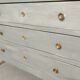 Chest of drawers blue/grey lasured board
