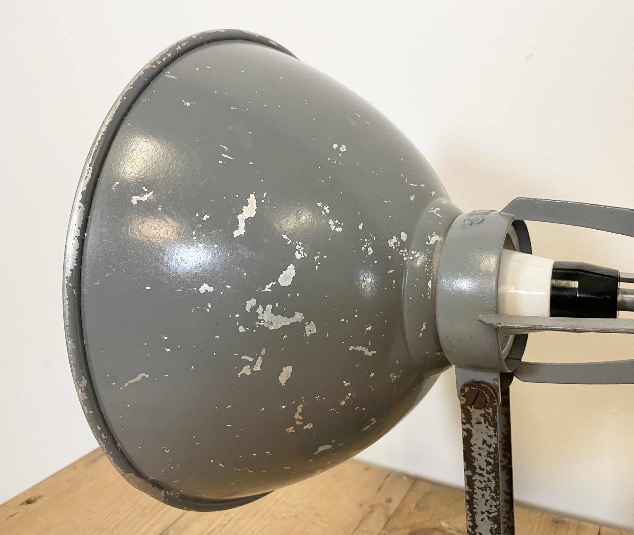 Lampe de table industrielle de bag turgi, années 1950
