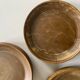 Série de 8 assiettes en grès