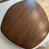 Pebble coffee table with a convex top by Cinna.