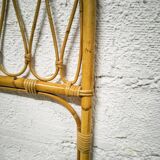 Single rattan headboard