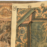 Tapestry depicting birds in the park of a castle