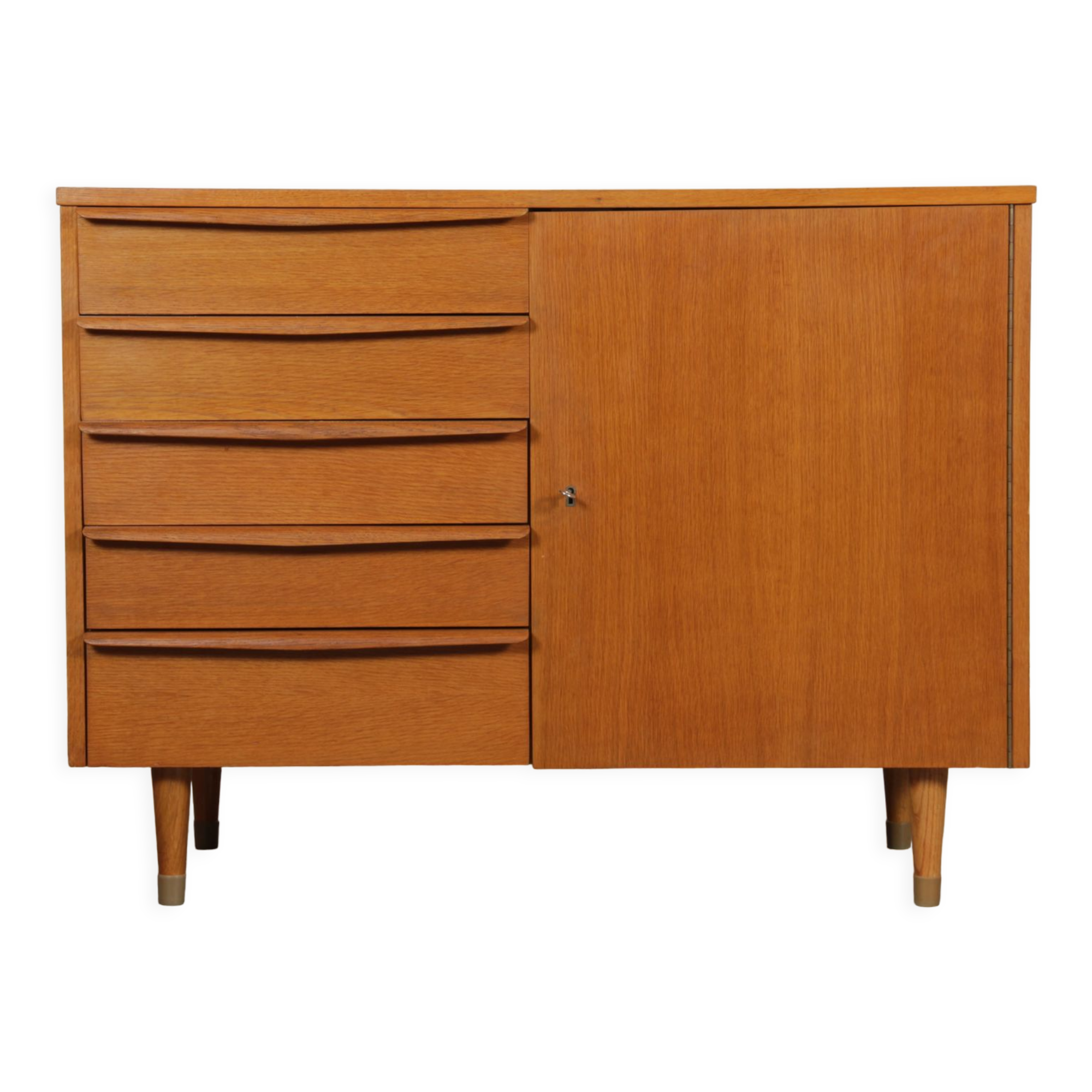 Wooden chest of drawers produced by Drevozpracujici podnik, 1960