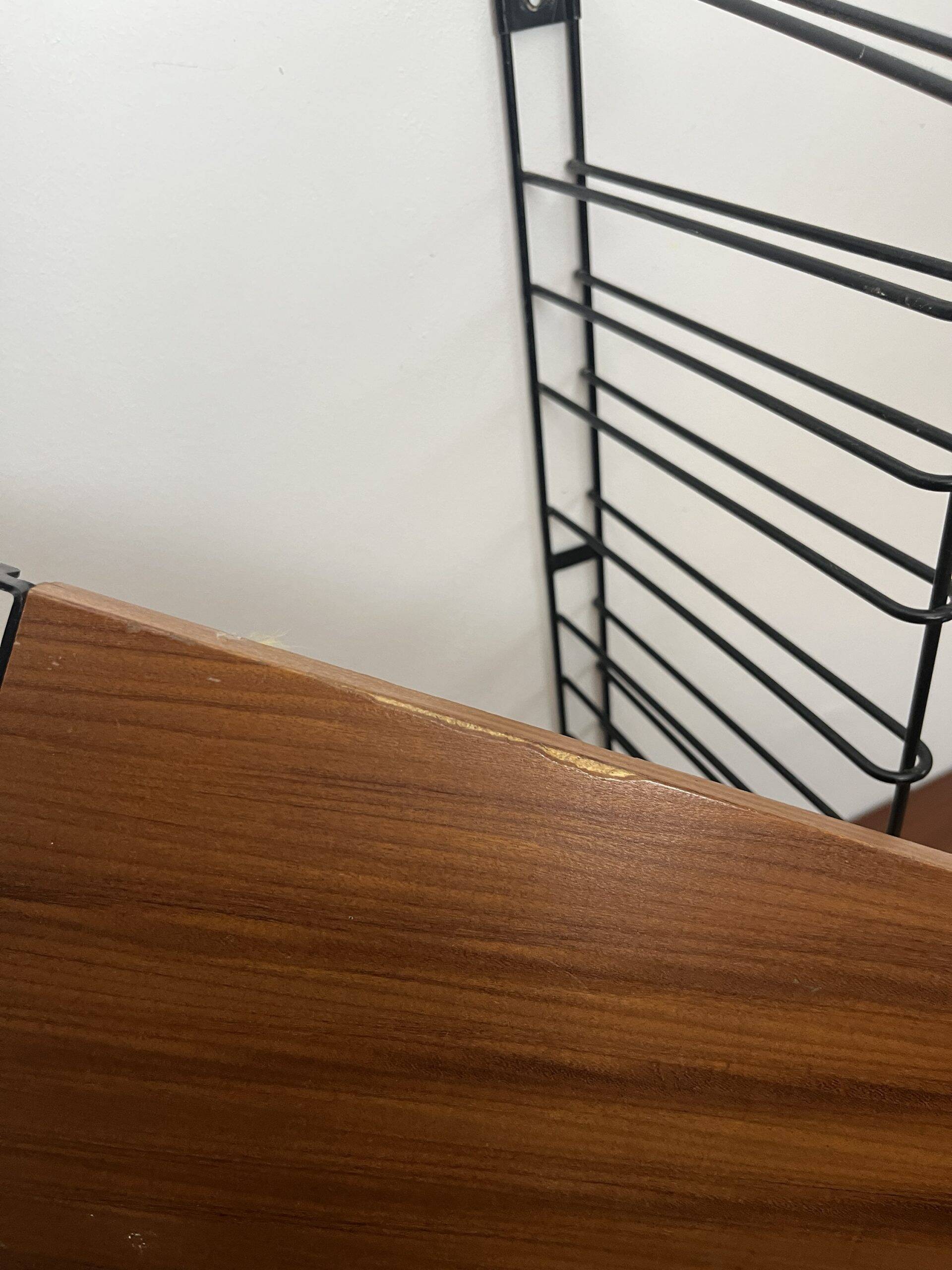 vintage wall shelf TOMADO by Adrian Dekker made in Holland
