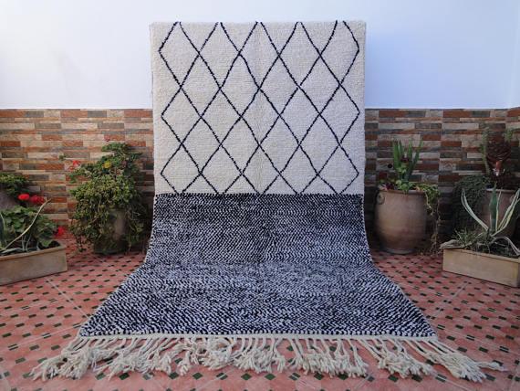 Carpet beni ourain 270 x 151 cm
