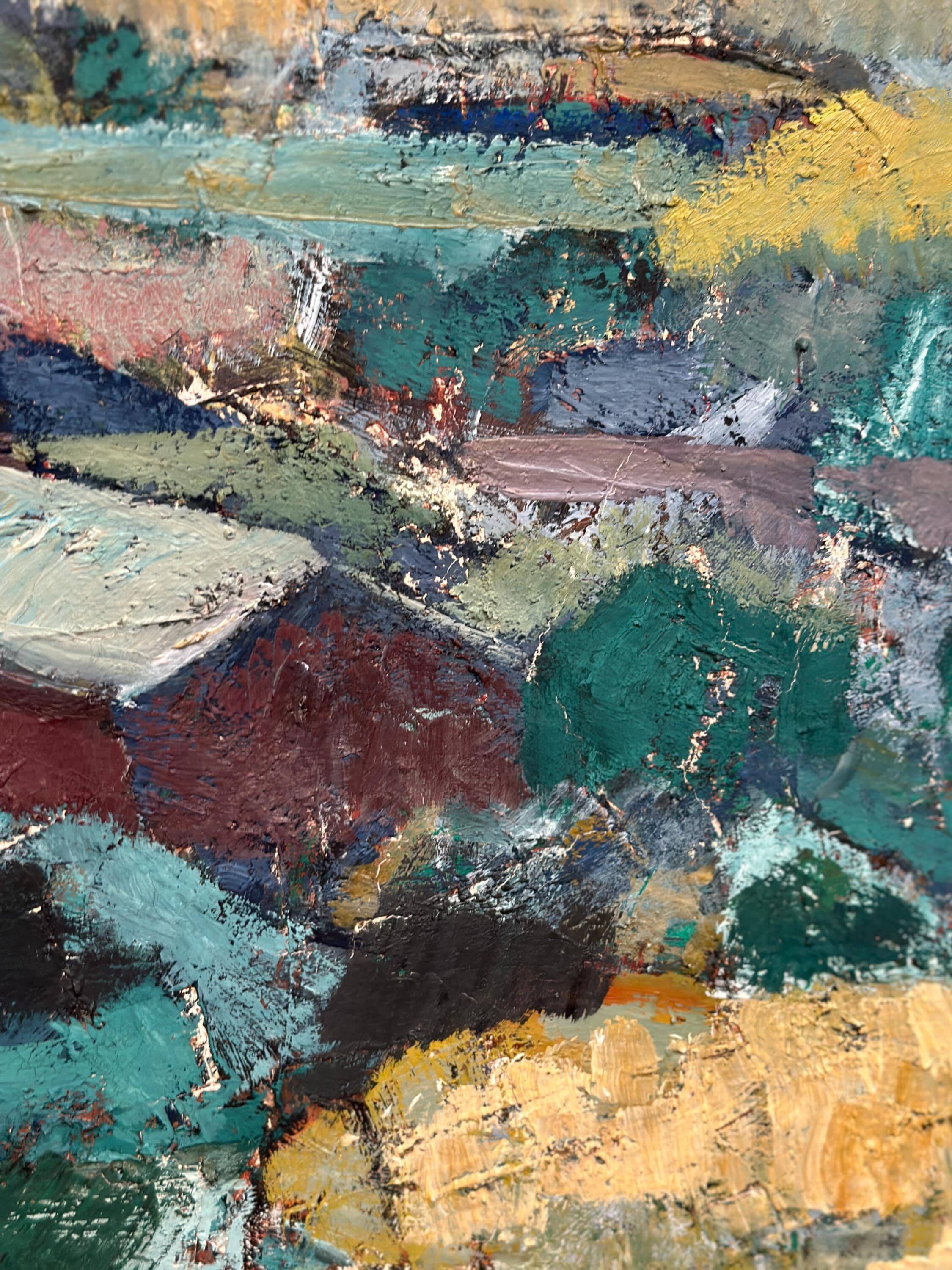 European Oil on Canvas – Landscape by Tadeusz Kamasa