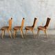 Set of 4 Baumann bistro chairs, 1960s