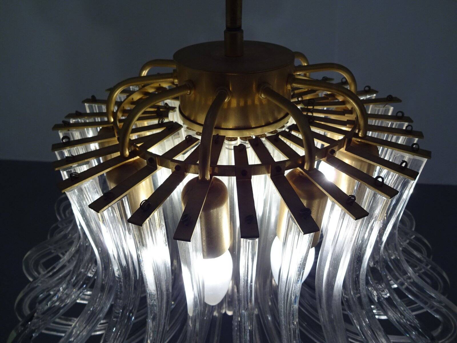 Mid-Century Chandelier from Bakalowits & Söhne, Austria, 1950s
