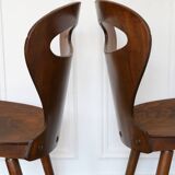 Suite of two Baumann Fourmi chairs