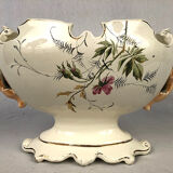 Planter of oblong shape on foot