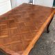 French provincial dining table, Louis XV style