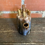 Vintage ceramic flower vase alphonse mouton watering can